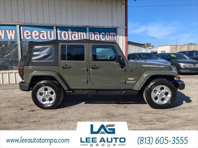 used 2015 Jeep Wrangler Unlimited car, priced at $18,500