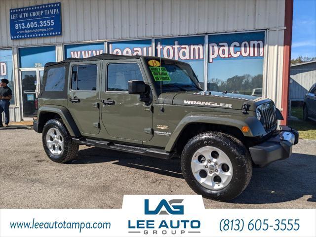 used 2015 Jeep Wrangler Unlimited car, priced at $20,000