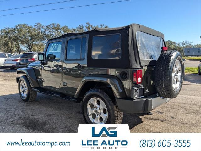 used 2015 Jeep Wrangler Unlimited car, priced at $18,500