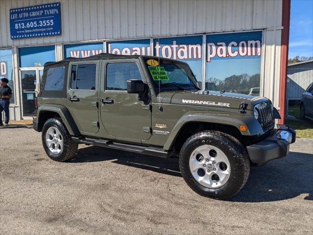 used 2015 Jeep Wrangler Unlimited car