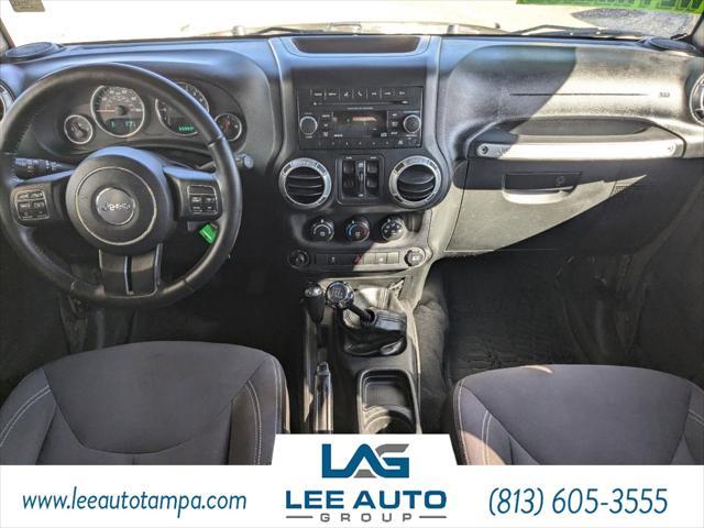 used 2015 Jeep Wrangler Unlimited car, priced at $18,500