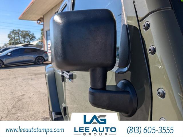 used 2015 Jeep Wrangler Unlimited car, priced at $18,500