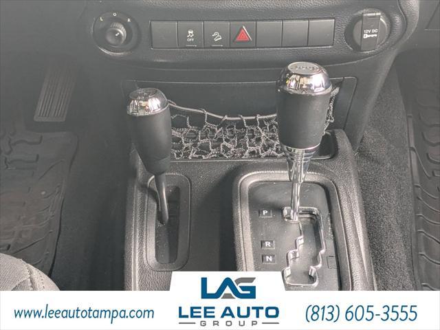 used 2015 Jeep Wrangler Unlimited car, priced at $17,640