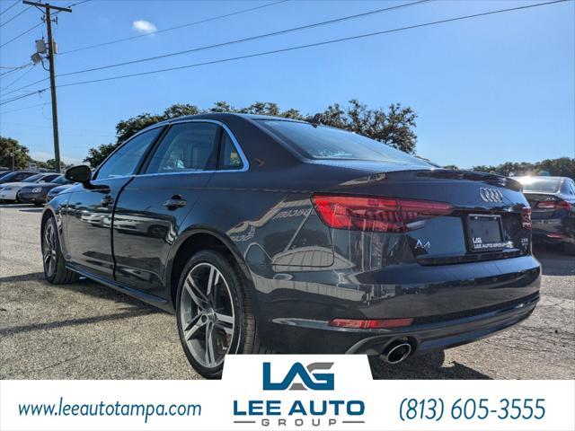 used 2017 Audi A4 car, priced at $15,600