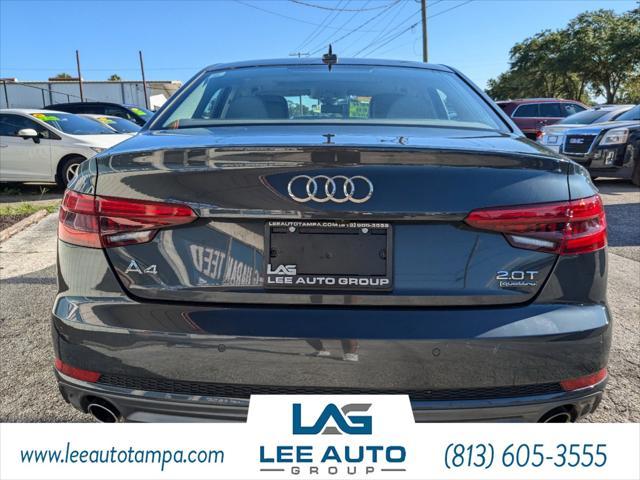 used 2017 Audi A4 car, priced at $15,600