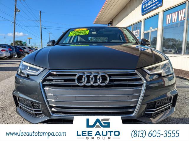 used 2017 Audi A4 car, priced at $15,600