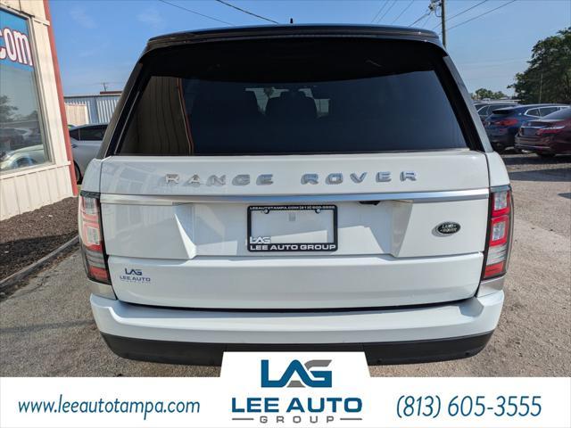used 2016 Land Rover Range Rover car, priced at $24,000