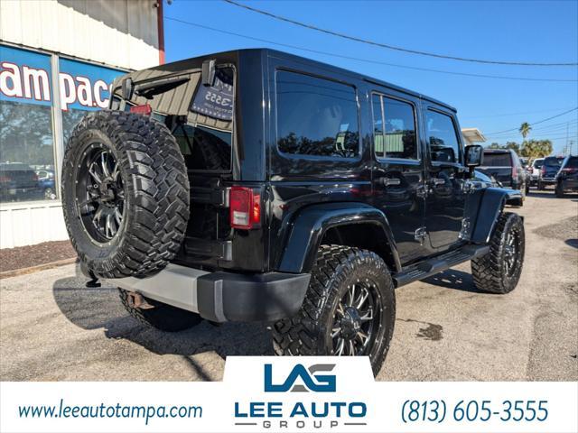 used 2013 Jeep Wrangler Unlimited car, priced at $16,000