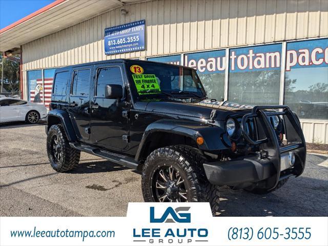 used 2013 Jeep Wrangler Unlimited car, priced at $16,000