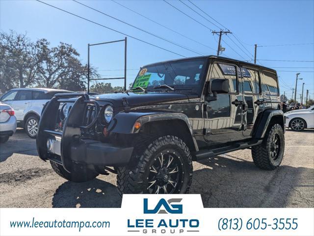 used 2013 Jeep Wrangler Unlimited car, priced at $16,000