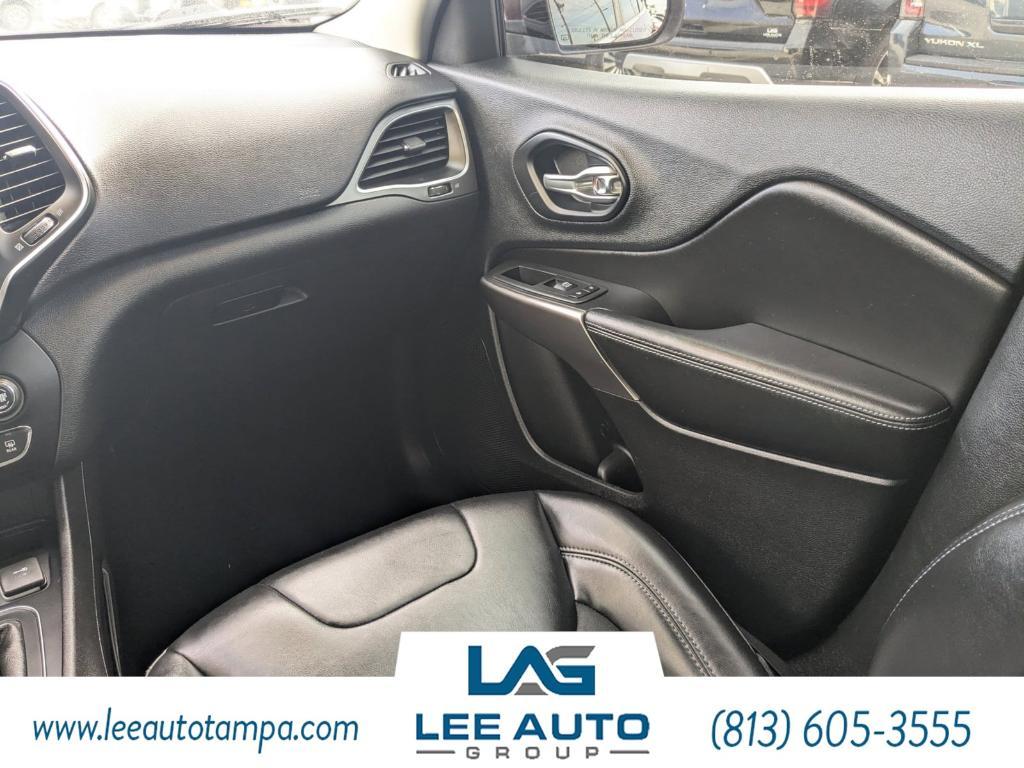 used 2019 Jeep Cherokee car, priced at $13,720