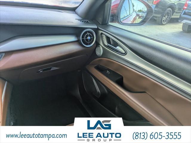used 2018 Alfa Romeo Stelvio car, priced at $13,000