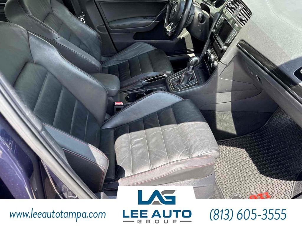 used 2015 Volkswagen Golf GTI car, priced at $12,000