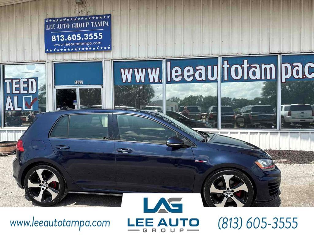 used 2015 Volkswagen Golf GTI car, priced at $12,000