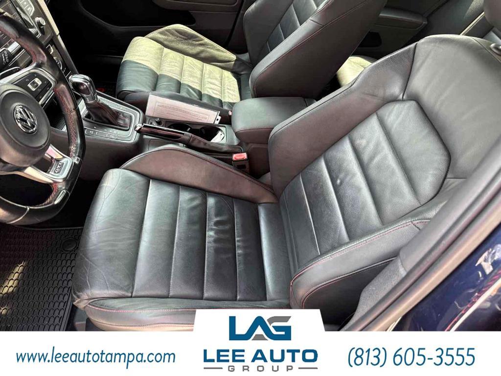 used 2015 Volkswagen Golf GTI car, priced at $12,000