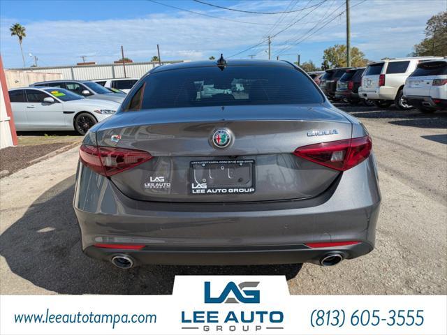 used 2018 Alfa Romeo Giulia car, priced at $18,000
