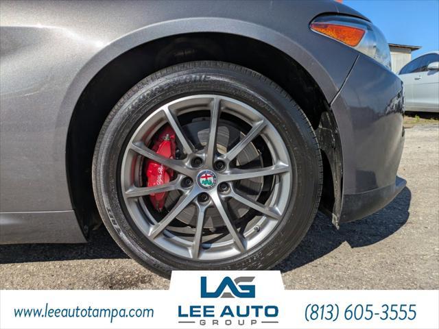 used 2018 Alfa Romeo Giulia car, priced at $18,000