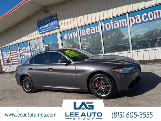 used 2018 Alfa Romeo Giulia car, priced at $18,000