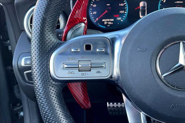 used 2023 Mercedes-Benz AMG C 43 car, priced at $52,999