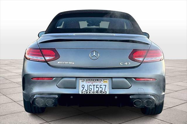 used 2023 Mercedes-Benz AMG C 43 car, priced at $52,999