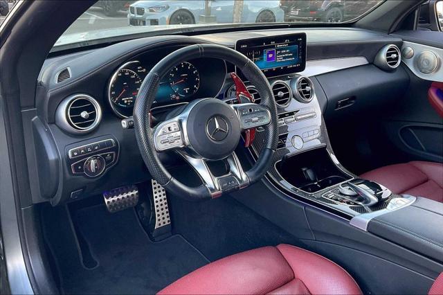 used 2023 Mercedes-Benz AMG C 43 car, priced at $52,999