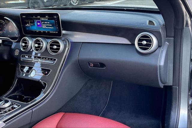 used 2023 Mercedes-Benz AMG C 43 car, priced at $52,999