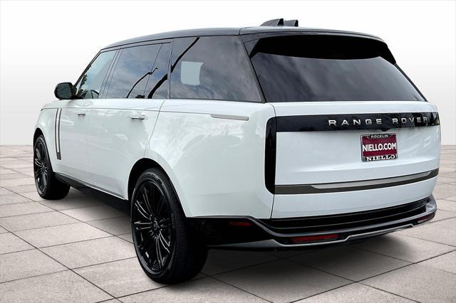 new 2025 Land Rover Range Rover car, priced at $144,640