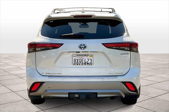 used 2021 Toyota Highlander Hybrid car, priced at $39,499
