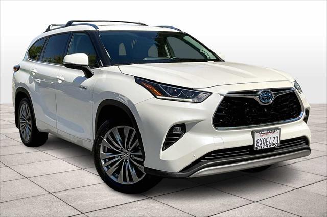used 2021 Toyota Highlander Hybrid car, priced at $39,499