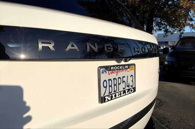 used 2022 Land Rover Range Rover car, priced at $94,998