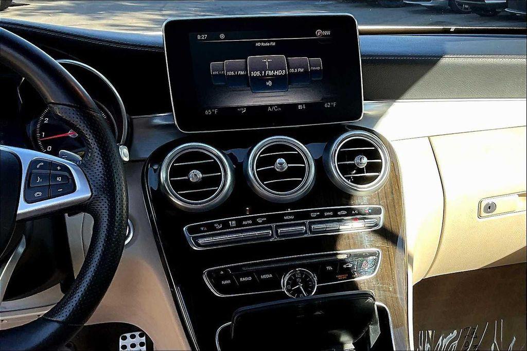 used 2017 Mercedes-Benz C-Class car, priced at $26,498