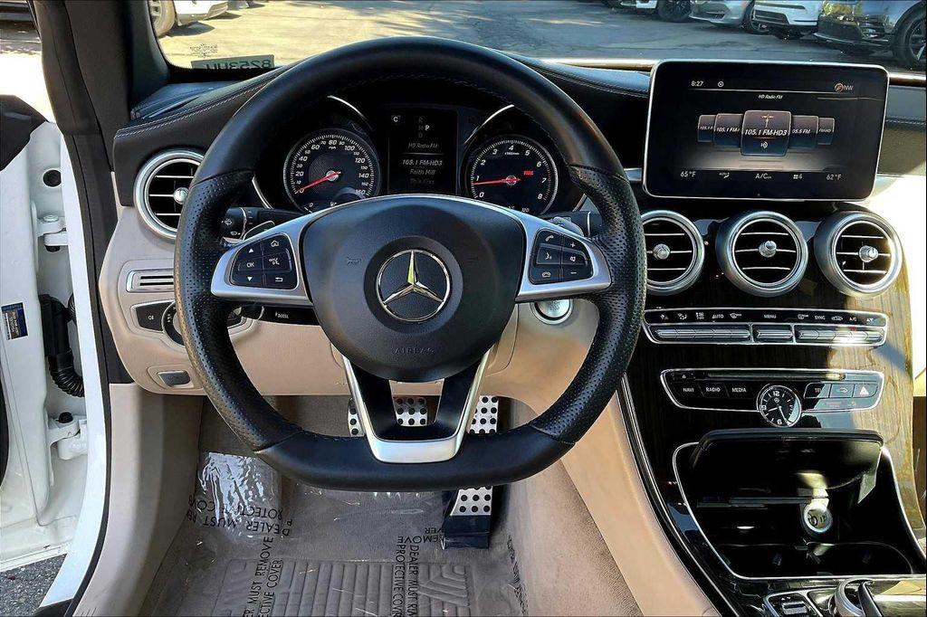 used 2017 Mercedes-Benz C-Class car, priced at $26,498