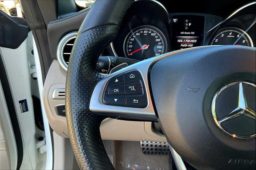 used 2017 Mercedes-Benz C-Class car, priced at $26,498