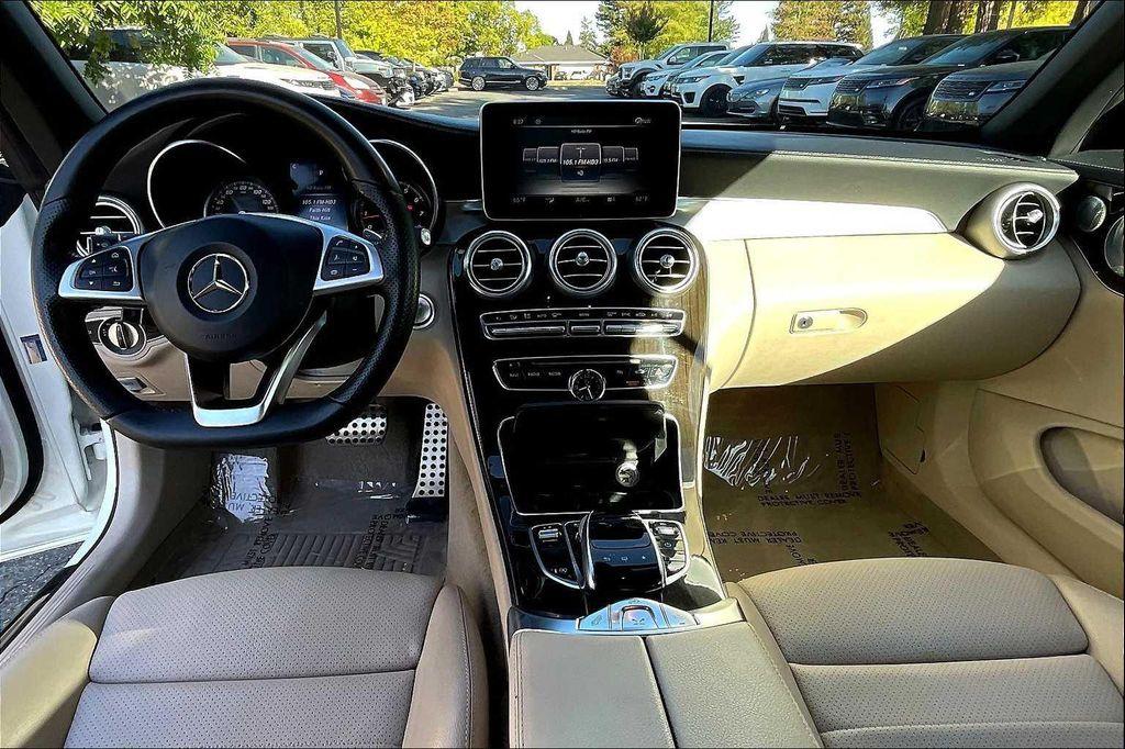 used 2017 Mercedes-Benz C-Class car, priced at $26,498