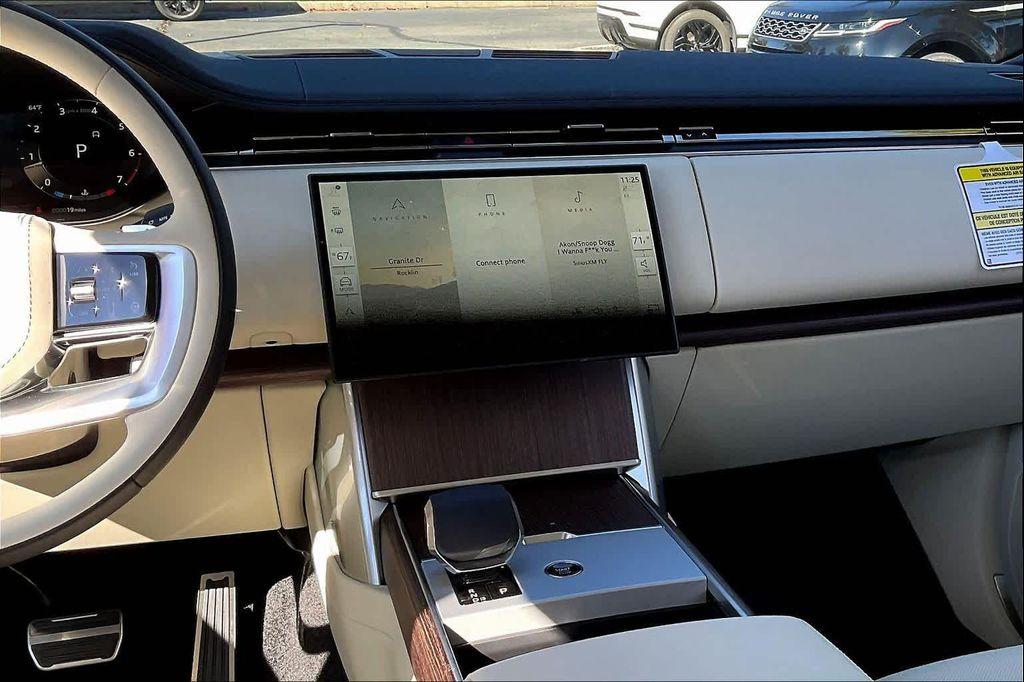 new 2025 Land Rover Range Rover car, priced at $129,705