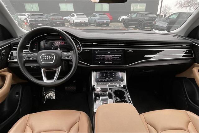 used 2023 Audi Q8 car, priced at $52,698