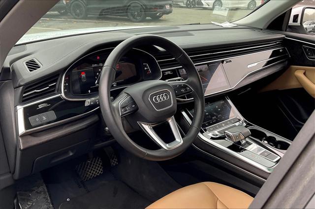 used 2023 Audi Q8 car, priced at $52,698