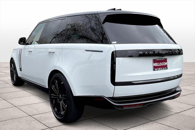 new 2025 Land Rover Range Rover car, priced at $122,900