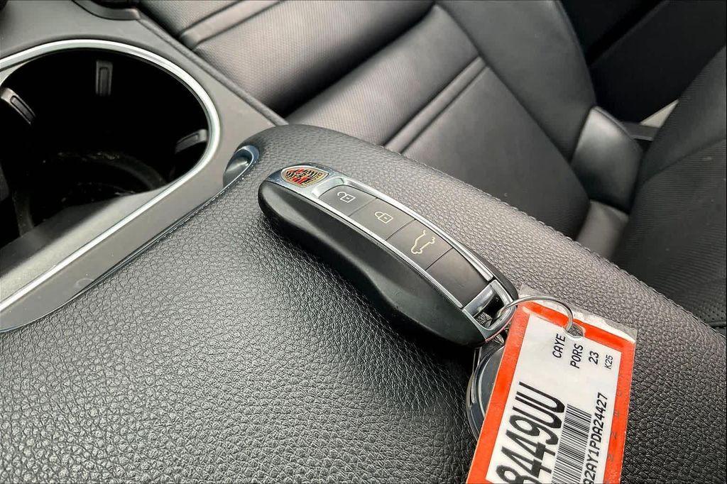 used 2023 Porsche Cayenne car, priced at $62,698