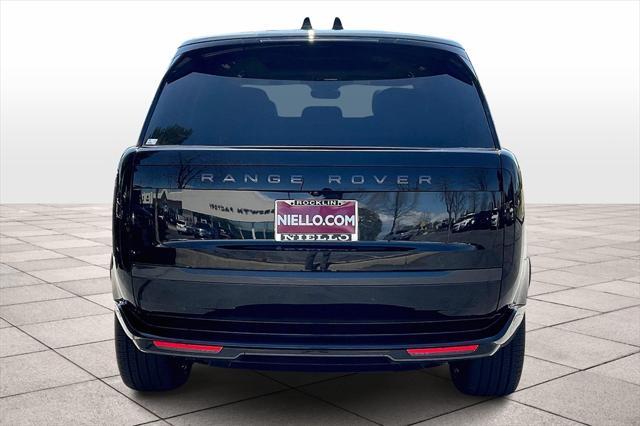 new 2025 Land Rover Range Rover car, priced at $130,600