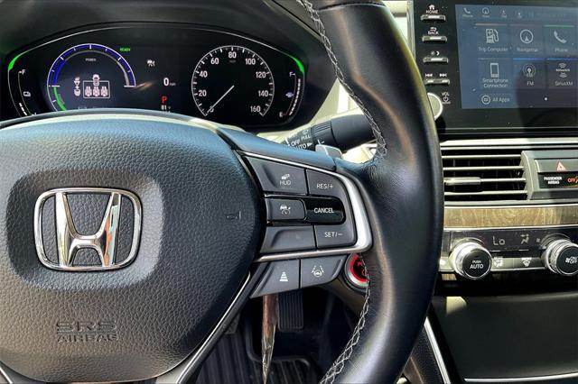 used 2021 Honda Accord Hybrid car, priced at $27,498