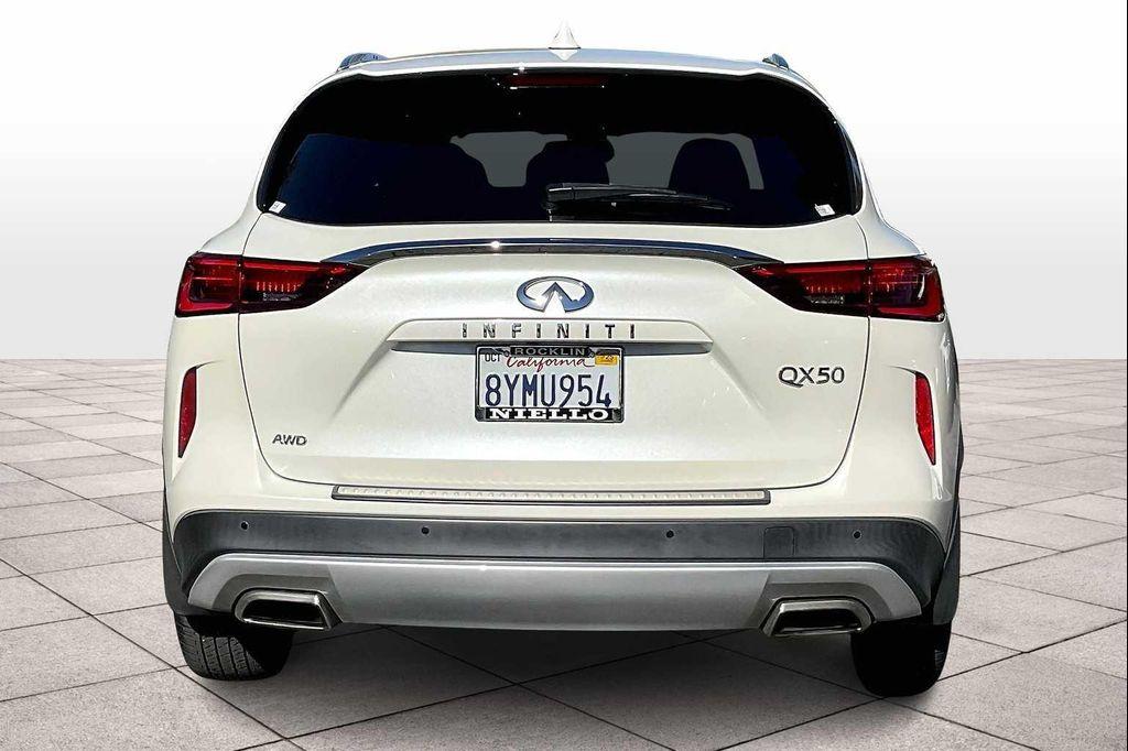 used 2021 INFINITI QX50 car, priced at $26,999
