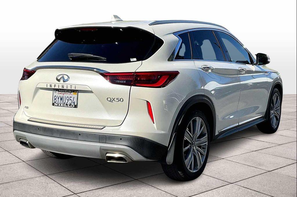 used 2021 INFINITI QX50 car, priced at $26,999