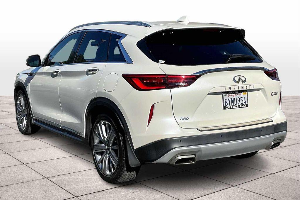 used 2021 INFINITI QX50 car, priced at $26,999