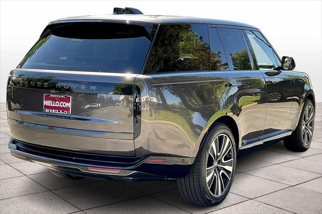 new 2025 Land Rover Range Rover car, priced at $139,950