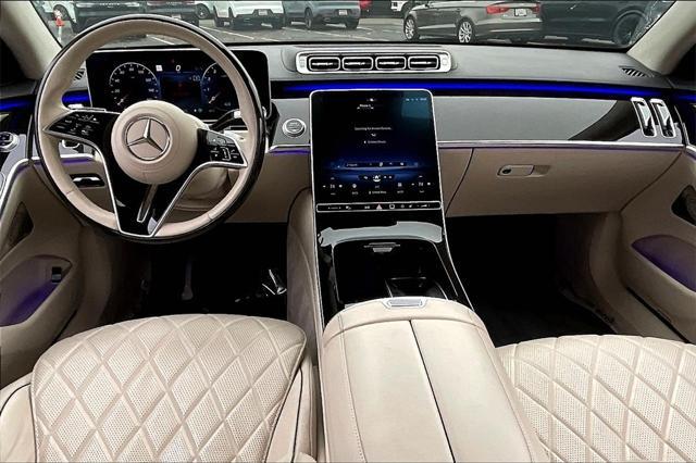 used 2021 Mercedes-Benz S-Class car, priced at $72,798