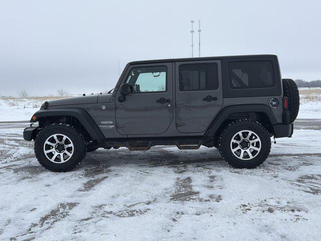 used 2018 Jeep Wrangler JK Unlimited car, priced at $17,500