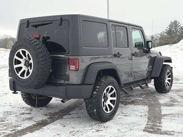 used 2018 Jeep Wrangler JK Unlimited car, priced at $17,500