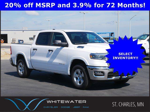 new 2025 Ram 1500 car, priced at $42,595