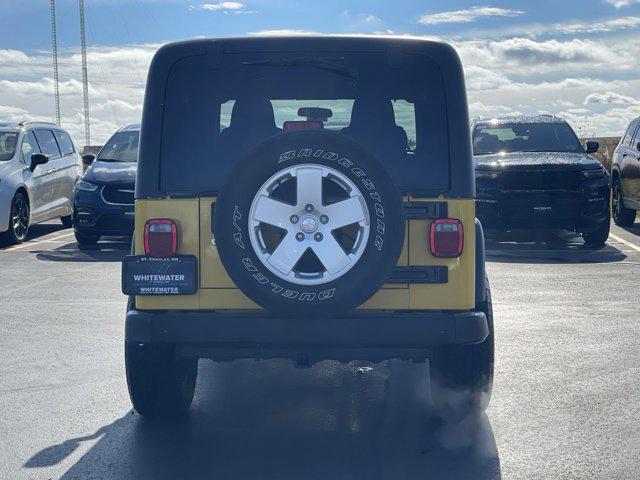 used 2004 Jeep Wrangler car, priced at $13,000